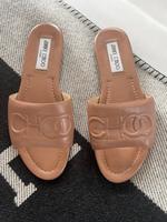 Jimmy Choo Sommer Pantoletten wie neu Beige 37,5 Altona - Hamburg Blankenese Vorschau