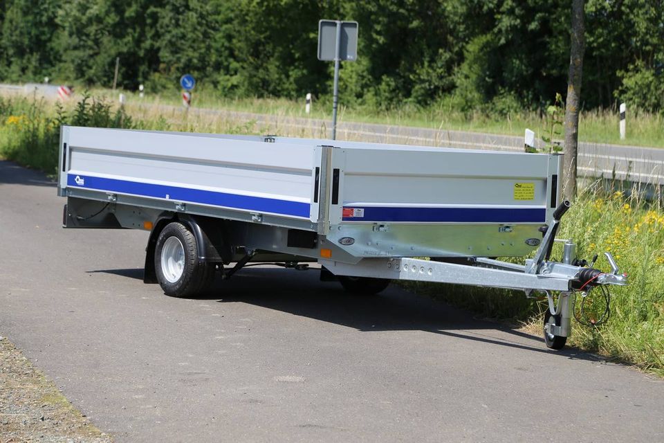 NEU Hochlader Anhänger 310x160x40cm PKW Anhänger 1350kg zGG in Seesen