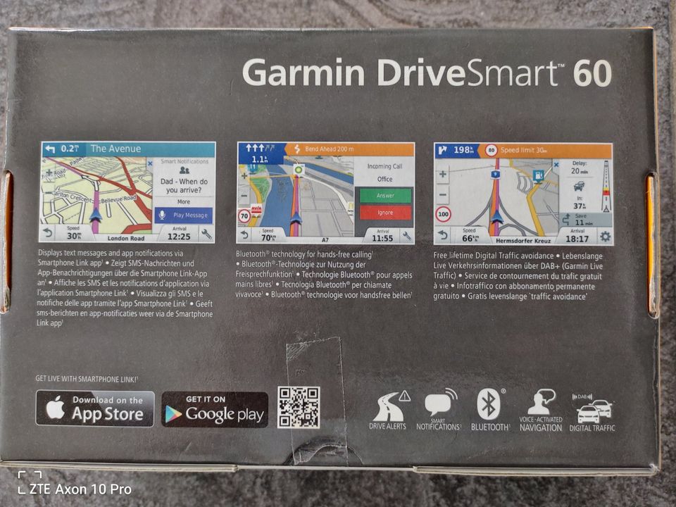 NAVI GARMIN DRIVE SMART 60   WENIG GEBRAUCHT MIT OVP in Mössingen