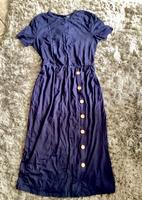 Kleid Sommer blau Büro Cotton Gr. 38 Bayern - Poing Vorschau