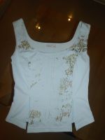 Vintage T-Shirt Top etal Paris hellblau gold Nordrhein-Westfalen - Geilenkirchen Vorschau