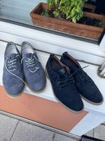 2 Paar Herrenschuhe beide Größe 44 in blau Nordrhein-Westfalen - Troisdorf Vorschau
