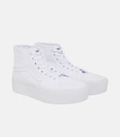 Weiße Vans Sk8-Hi Tapered Stackform (Plateau) - Gr. 38,5-40 Frankfurt am Main - Kalbach Vorschau