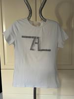ZARA T Shirt weiß Strass XL Hessen - Rimbach Vorschau