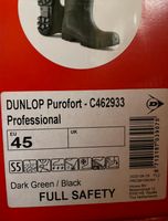 Gummistiefel Dunlop Purofort C462933 Sicherheit S5 Gr. 45 Bayern - Mainburg Vorschau