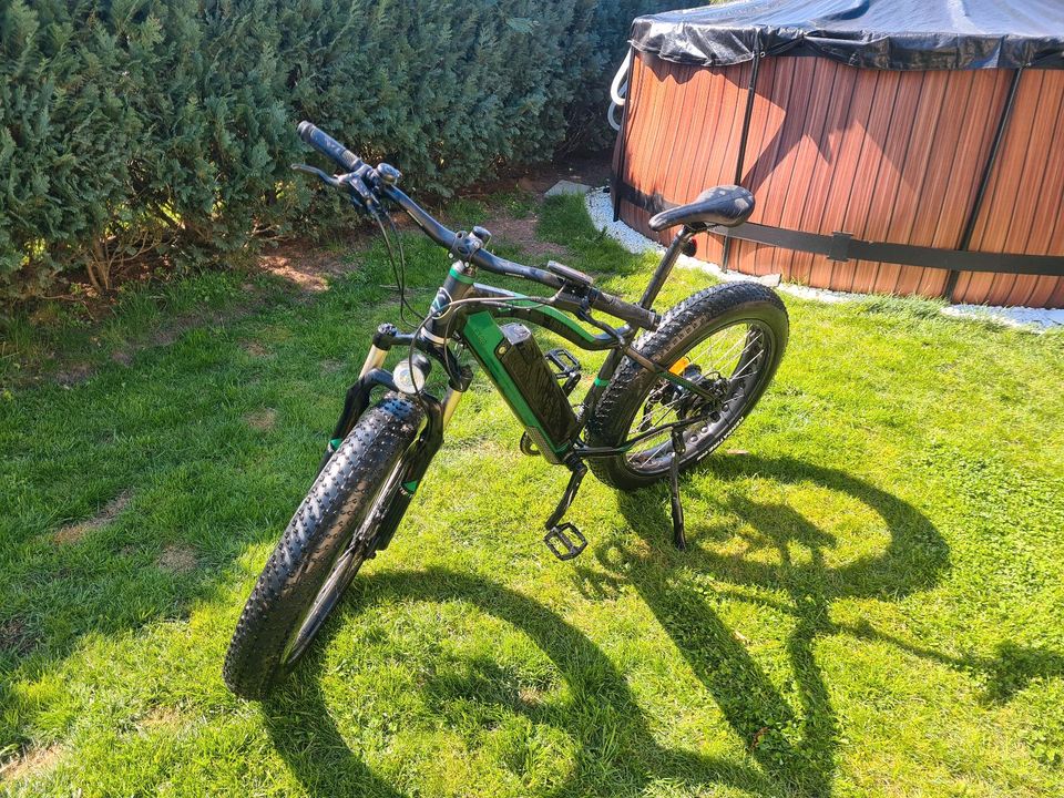 E-Fatbike Mountainbik FT26 in Wendisch Baggendorf