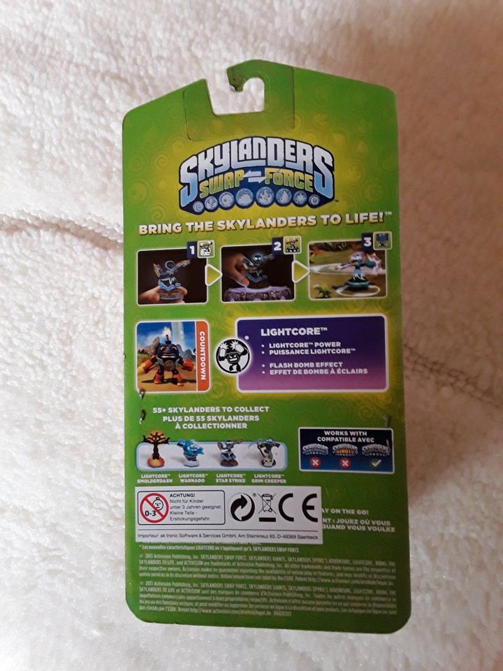 Skylanders Swap Force - Countdown Lightcore - absolut NEU und OVP in Drestedt