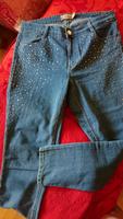 Damen Skinny Jeans mit Bling - wie neu! Hessen - Ottrau Vorschau