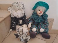 Clown Harlekin Figur Deko Porzellan Vintage Bayern - Hilgertshausen-Tandern Vorschau