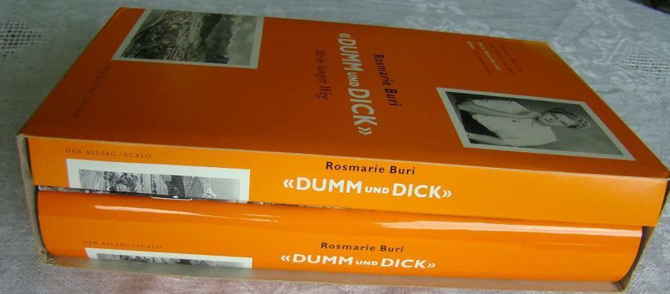 rares Buch, Kassette + Bilder von Rosemarie Buri: "Dumm und Dick" in Zühlen (b Neuruppin)