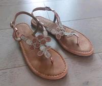 S.OLIVER Damen Zehentrenner-Sandalen | Gr. 37 | Roségold Niedersachsen - Braunschweig Vorschau