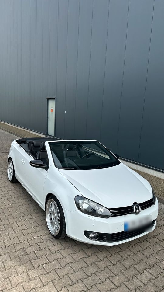 VW Golf 6 Cabrio 1.2 TSI | Steuerkette & TÜV NEU| AP Federn | 19“ in Bad Salzuflen