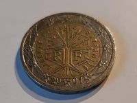 2 Euro Münze Frankreich 2001, seltene Fehlprägung Flensburg - Mürwik Vorschau