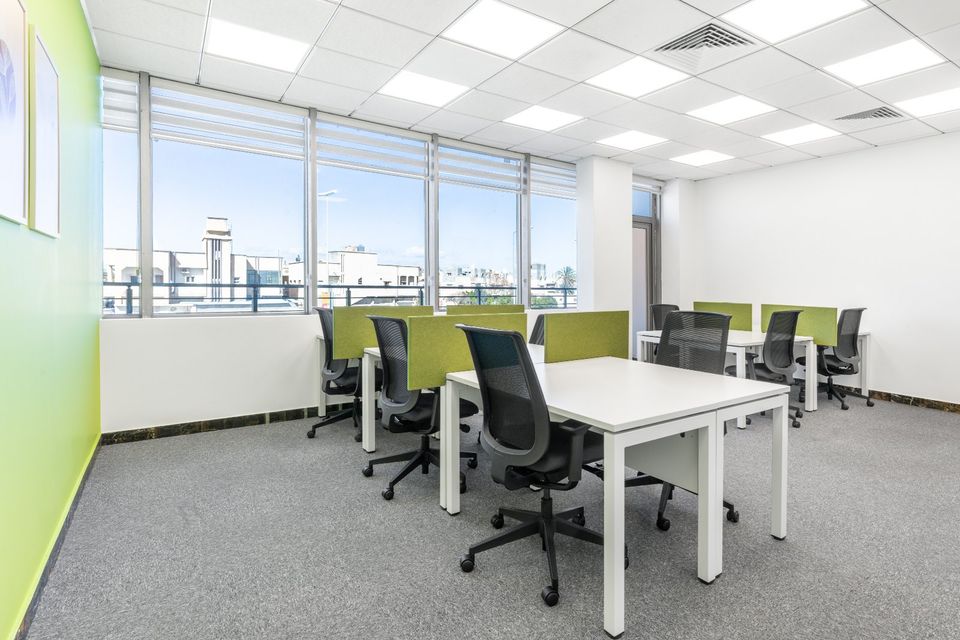 Coworking-Bereich in Regus City Centre in Hannover