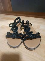 Sandalen schwarz Gr. 40 Nordrhein-Westfalen - Schwerte Vorschau