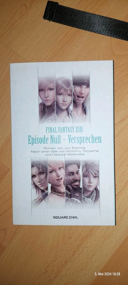 Final Fantasy XIII 13 Roman/Buch "Episode Null - Versprechen" in Schönefeld