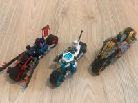 3 Motorräder Lego Ninjago Thüringen - Waltershausen Vorschau