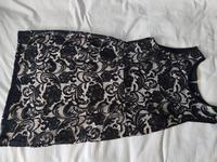 Etuikleid schwarze Spitze nude unterlegt H&M Gr. XL Niedersachsen - Aerzen Vorschau