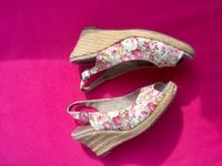 Espandrills Peeptoes Keilabsatz Sandalen Tamaris Rosen rosa 40 Baden-Württemberg - Rottweil Vorschau
