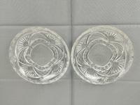 Kristallteller, 2 Stück, Glas, Schale, Kristall, DDR Sachsen - Hohenstein-Ernstthal Vorschau