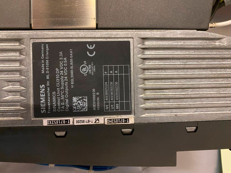 Sinamics Power Module 340 Sinumerik Siemens CU310DP 6SL in Neu Ulm