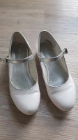 Ballerina, Schuhe mit Absatz, weiß,  Größe 34 Bayern - Münnerstadt Vorschau