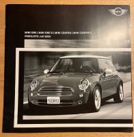 Mini Preisliste 2004 7/04 Juli 2004 D One Cooper S Baden-Württemberg - Weil der Stadt Vorschau