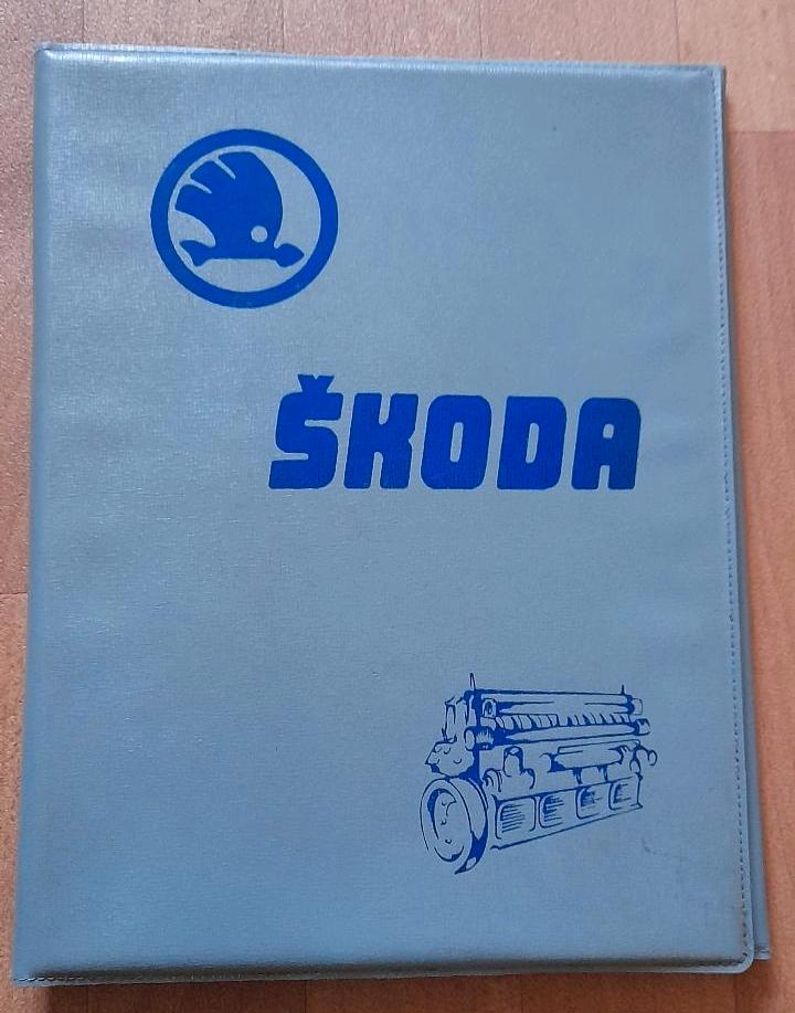 Broschüre Lada Vertragswerkstätten DDR Skoda Mappe Ordner in Heidenau