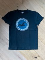 Hollister Tshirt Herren Gr S dunkelblau mit Aufdruck Rheinland-Pfalz - Langenlonsheim Vorschau