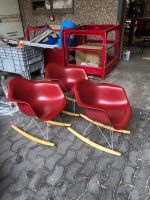 Vitra Charles Eames Rocker Eames Plastic Arm-Chair RAR Bordeauxrot Hessen - Offenbach Vorschau