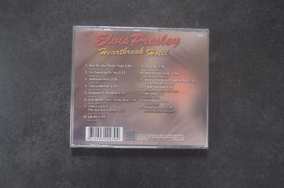 Elvis Presley CD`s  * NEU in Folie eingeschweisst * in Eckersdorf