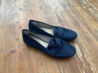 Jana Soft Flex Line Ballerinas Vintage Cottagecore Dunkelblau Baden-Württemberg - Konstanz Vorschau