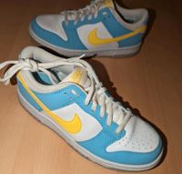 Nike Dunk Low Gr. 36 Homer Simpson blau gelb weiß Niedersachsen - Osterode am Harz Vorschau