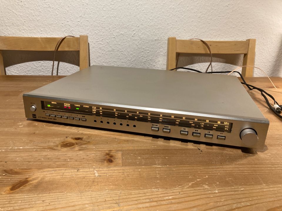 Dual CT-1250 Tuner---Volfunktionierte---Gerät-- in Bad Waldsee