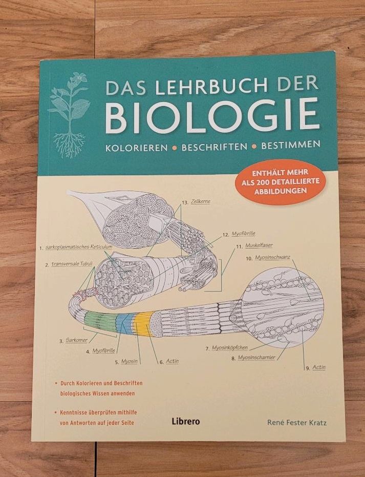 Librero - Rene Kratz - Lehrbuch der Biologie kolorieren in Nürnberg (Mittelfr)