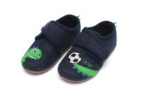 Hausschuhe Dino / Fußball, blau, Gr. 25 Nürnberg (Mittelfr) - Nordstadt Vorschau