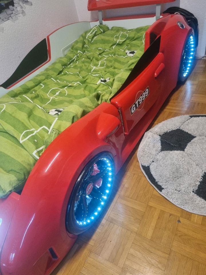 Kinderzimmer schrank cilek bett teppich rennen autobett Ferrari in Köln