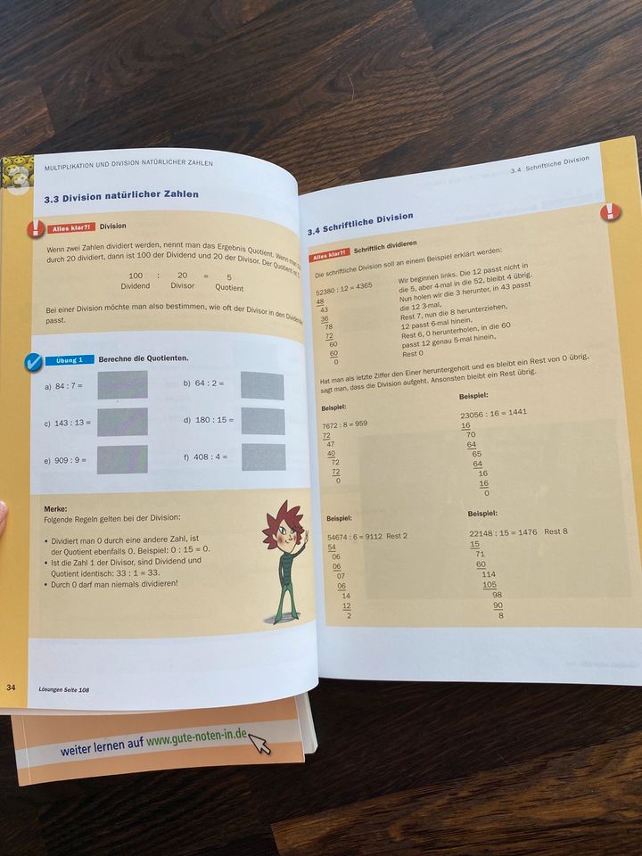 Schülerhilfe Gute Noten in Englisch/Mathe Klasse 5/ Lernbücher in Amberg