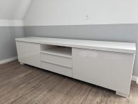 TV Lowboard / Unterschrank in weiss Hochglanz Baden-Württemberg - Rastatt Vorschau