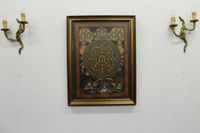 Kst030 Antik Seidenmalerei Buddismus um 1950 - 1980 Wuppertal - Vohwinkel Vorschau