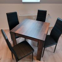 Tisch mit vier Stühlen Niedersachsen - Salzbergen Vorschau