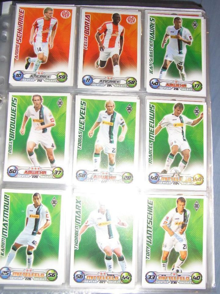 Match Attax Trading Card Game Saison 2009/2010 in Bremen