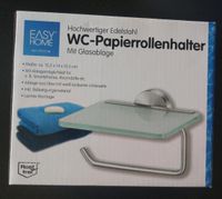 Neuer WC-Papierrollenhalter mit Glasablage Baden-Württemberg - Ravensburg Vorschau