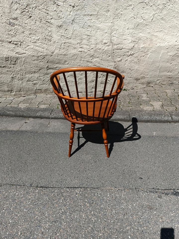 2  Windsor Arm Chair Stühle Vintage Mid Century in Mommenheim