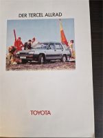 Toyota Tercel Allrad Prospekt Broschüre Flyer Niedersachsen - Katlenburg-Lindau Vorschau