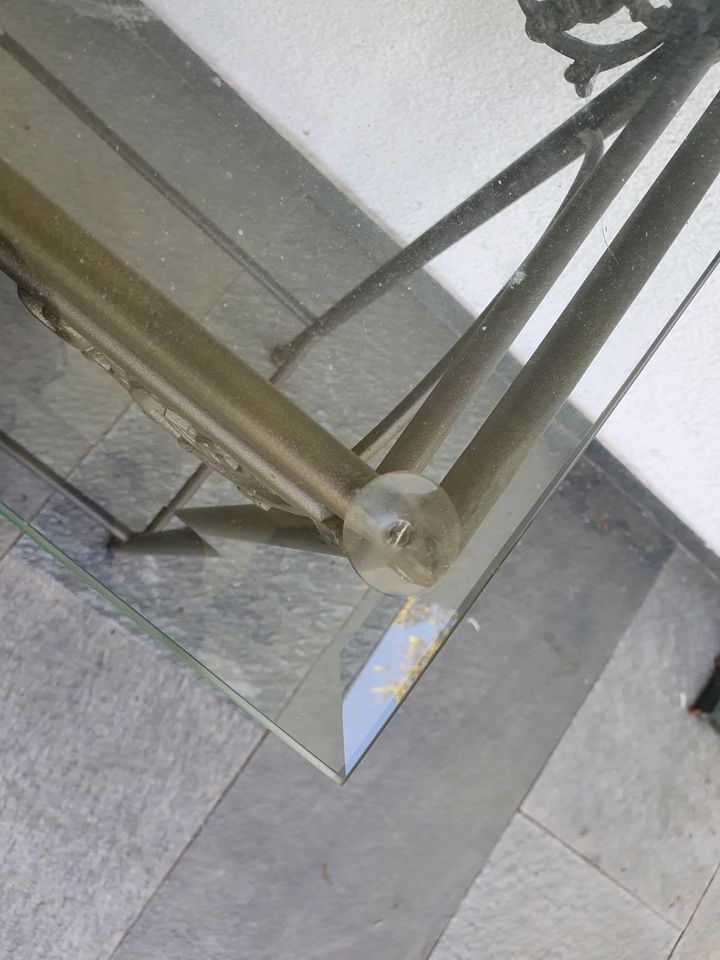 Konsolentisch /Sidedboard - Metall + Glasplatte in Marburg