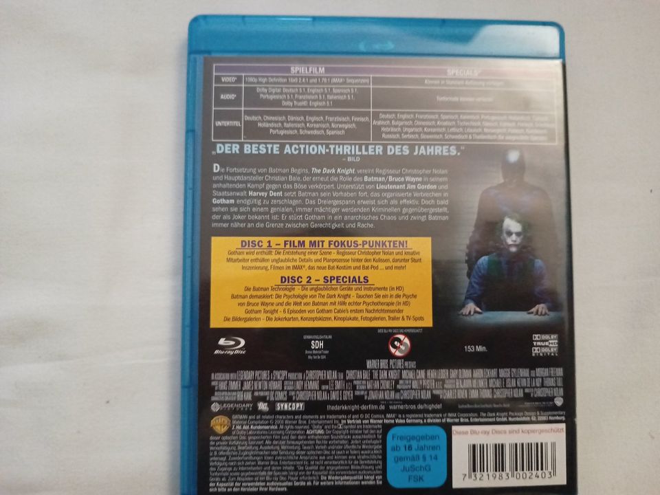 Batman The Dark Knight + Spider-Man 3 + Perfect Stranger Blurays in Stuttgart