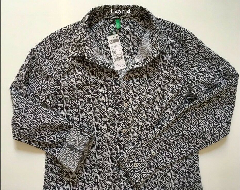 NEU United Colors of Benetton Damen Hemd Gr. XS 34 UVP 19,95€ in Mülheim (Ruhr)