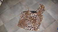 Top_Trägerhemd_Hängerchen_braun_schwwarz_Leopard * Vera Mont 44_ Niedersachsen - Gifhorn Vorschau