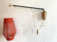 Vintage schwenkbarere Wandlampe Mid century 50er/60er Hessen - Kassel Vorschau